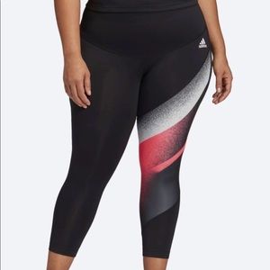 Plus Size Adidas Black Leggings - NWT